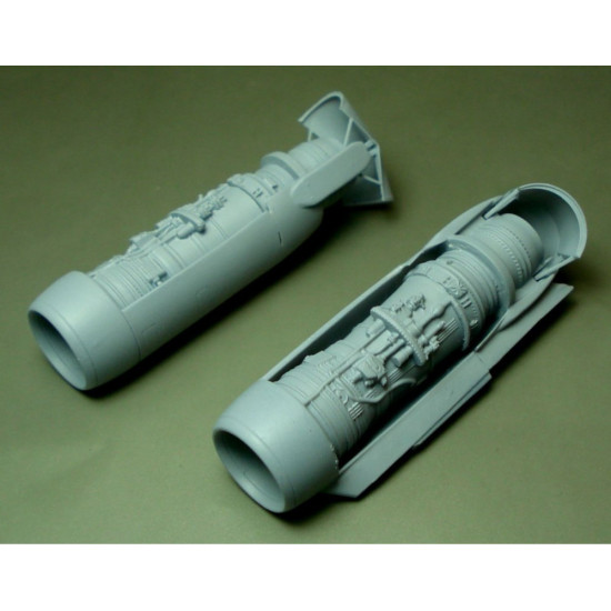 Laci 144010 1/144 D30-ku154 Tu-154m Engines 2pcs For Zvezda Kit