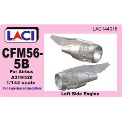 Laci 144016 1/144 Cfm56-5b Left Side Engine For Airbus A319/320 Resin