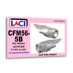 Laci 144016 1/144 Cfm56-5b Left Side Engine For Airbus A319/320 Resin