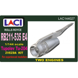 Laci 144027 1/144 Rolls Royce Rb211-535 E4 Engines 2pcs For Tu-204 Zvezda Kit