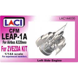 Laci 144030 1/144 Cfm Leap-1a Left Side Engine For Airbus A320neo For Zvezda Kit