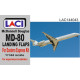 Laci 144043 1/144 Mcdonnell Douglas Md-80 Landing Flaps For Eastern Express Kit