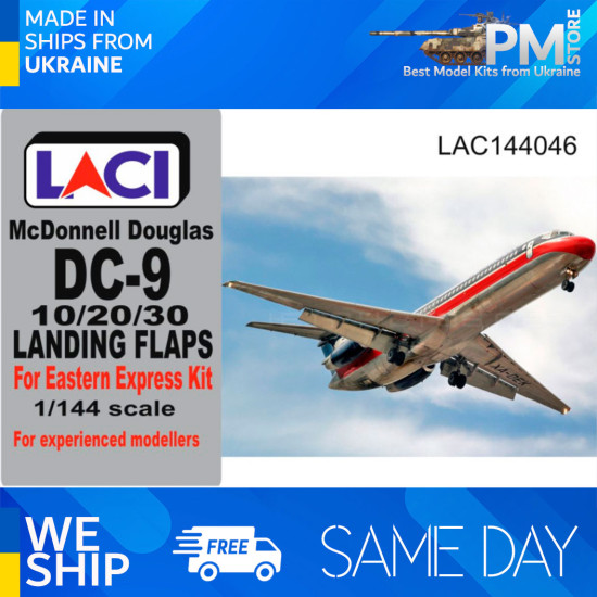 Laci 144046 1/144 Mcdonnell Douglas Dc-9 10/20/30 Landing Flaps Eastern Express