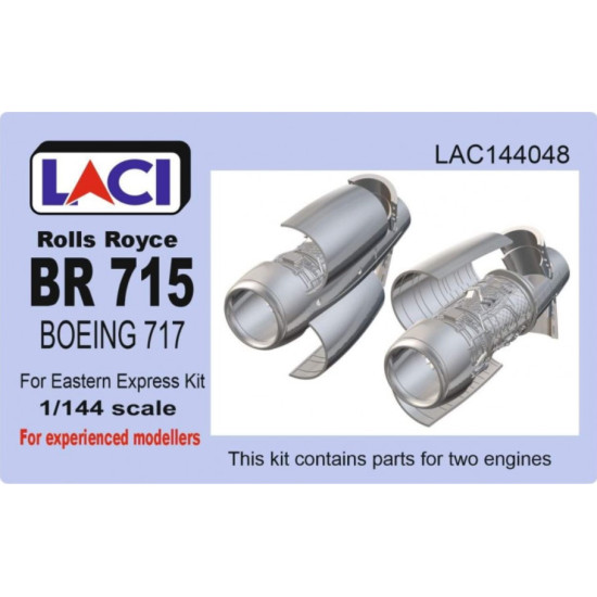 Laci 144048 1/144 Rolls Royce Br715 Engines 2pcs For Boeing 717 For Eastern Express Kit