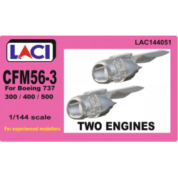 Laci 144051 1/144 Cfm56-3 Engines 2pcs For Boeing 737 300/400/500