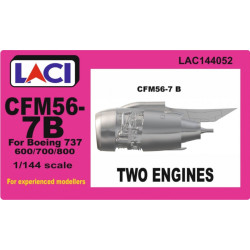 Laci 144052 1/144 Cfm56-7b Engines 2pcs For Boeing 737 600/700/800 Resin Kit