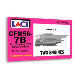 Laci 144052 1/144 Cfm56-7b Engines 2pcs For Boeing 737 600/700/800 Resin Kit