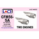 Laci 144053 1/144 Cfm56-5a Engines 2pcs For Airbus A319/A320 Resin Kit