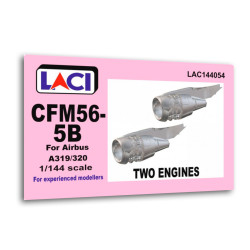 Laci 144054 1/144 Cfm56-5b Engines 2pcs For Airbus A319/A320 Resin Kit