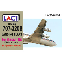 Laci 144064 1/144 Boeing 707-320b Landing Flaps For Minicraft Kit Resin