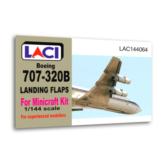 Laci 144064 1/144 Boeing 707-320b Landing Flaps For Minicraft Kit Resin