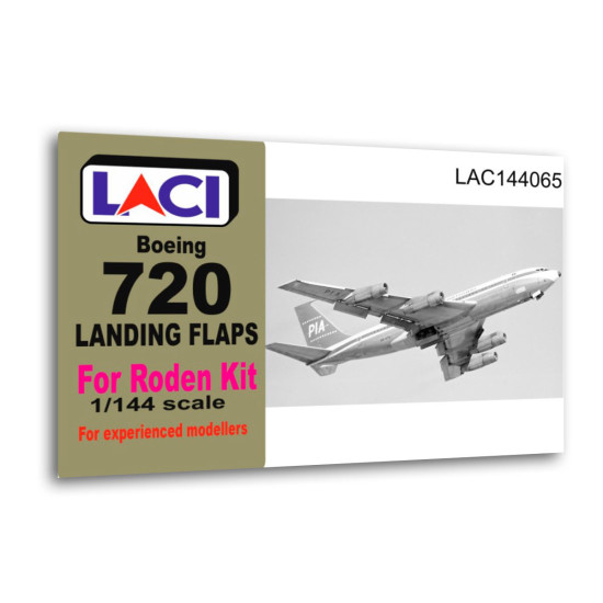 Laci 144065 1/144 Boeing 720 Landing Flaps For Roden Kit Resin