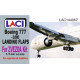 Laci 144067 1/144 Boeing 777-300 Landing Flaps For Zvezda Kit Resin