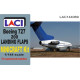 Laci 144069 1/144 Boeing 727-200 Landing Flaps For Minicraft Kit Resin