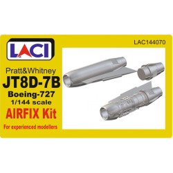 Laci 144070 1/144 Pratt Whittney Jt8d-17b Boeing 727 Engines For Airfix Kit