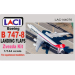 Laci 144076 1/144 Boeing 747-8 Landing Flaps For Zvezda Kit Resin