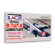 Laci 144076 1/144 Boeing 747-8 Landing Flaps For Zvezda Kit Resin