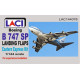 Laci 144078 1/144 Boeing 747 Sp Landing Flaps For Eastern Express Kit Resin