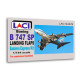 Laci 144078 1/144 Boeing 747 Sp Landing Flaps For Eastern Express Kit Resin