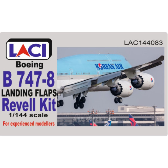 Laci 144083 1/144 Boeing 747-8 Landing Flaps For Revell Kit Resin