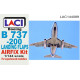 Laci 144089 1/144 Boeing 737-200 Landing Flaps For Airfix Resin