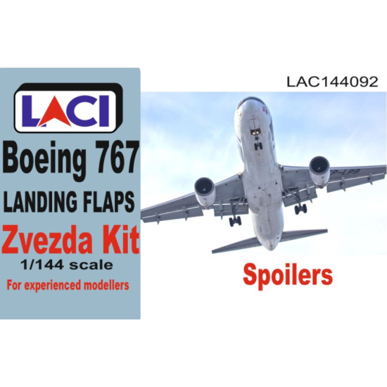 Laci 144092 1/144 Boeing 767 Landing Flaps for Zvezda kit resin