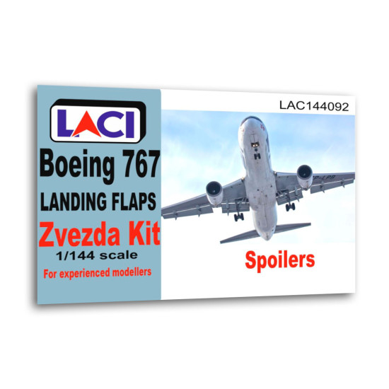 Laci 144092 1/144 Boeing 767 Landing Flaps For Zvezda Kit Resin