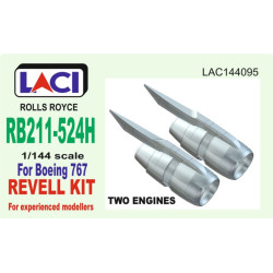 Laci 144095 1/144 Rolls Royce Rb211-524h Reverse Boeing 767 Engine 2pcs For Revell Resin