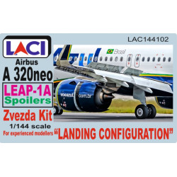 Laci 144102 1/144 Leap-1a Spoilers Airbus A320 Landing Configuration Zvezda