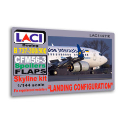 Laci 144110 1/144 Cfm56-3 Spoilers Flap Boeing 737-300-500 Landing Configuration