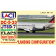 Laci 144111 1/144 Jt8d-7 Spoilers Flaps Douglas Dc-9-30 Landing Configuration