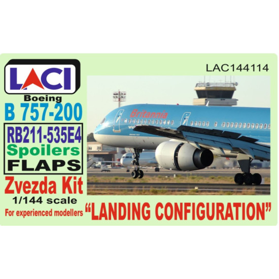 Laci 144114 1/144 Rb211-535e4 Spoiler Flaps Boeing 757-200 Landing Configuration
