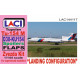 Laci 144117 1/144 D30-ku154 Spoilers Flap Tupolev Tu-154 M Landing Configuration