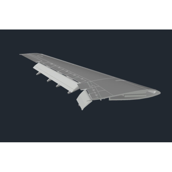 Laci 144121 1/144 Airbus A300-b4 Landing Flaps For Eastern Express Kit