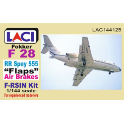 Laci 144125 1/144 Rolls Royce Spey 555 Flaps Air Brakes Fokker F 28 For F-rsin Kit Resin