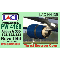 Laci 144135 1/144 Pratt Whitney Pw 4168 Engine Thrust Reverser Open Airbus A330-321/322/323 Revell