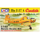 Laci 145001 1/144 Zlin Let Z-37a Cmelak Bumblebee Resin Czech Aircraft Model