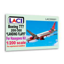 Laci 200001 1/200 Boeing 777 200-300 Landing Flaps 1/200 For Hasegawa Kit Resin