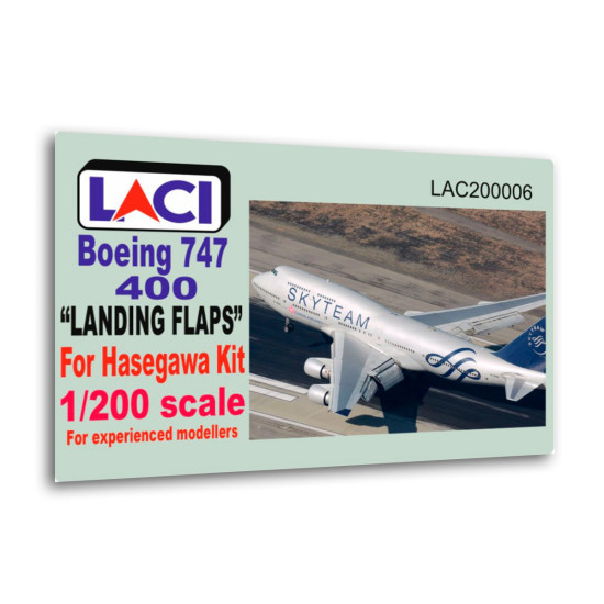 Laci 200006 1/200 Boeing 747-400 Landing Flaps For Hasegawa Kit