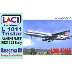 Laci 200014 1/200 Lockheed L1011 Tristar Landing Flaps Rb211-22 Early Engines