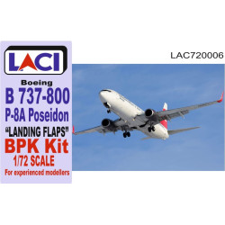 Laci 720006 1/72 Boeing 737-800 P-8a Poseidon Landing Flaps For Bpk Kit Resin