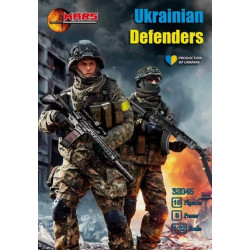 Mars Figures 32045 1/32 Ukranian Defenders 15 Figures