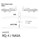 Miniwing 312 1/144 Northrop Grumman Rq-4b Global Hawk Nasa Unmanned Aircraft