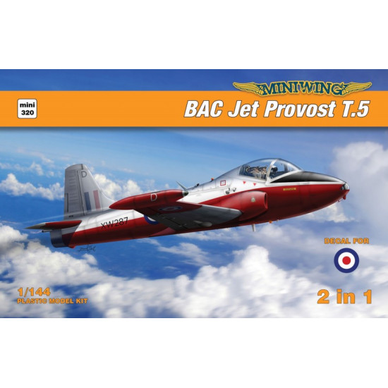 Miniwing 320 1/144 Bac Jet Provost T.5 British Advanced Trainer Aircraft