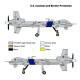 Miniwing 331 1/144 Percival Provost T.1 / T.53 British Trainer Aircraft 2pcs