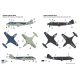 Miniwing 347 1/144 Hawker Sea Hawk Fga.6 Faa 2in1 British Fighter Attacker Faa