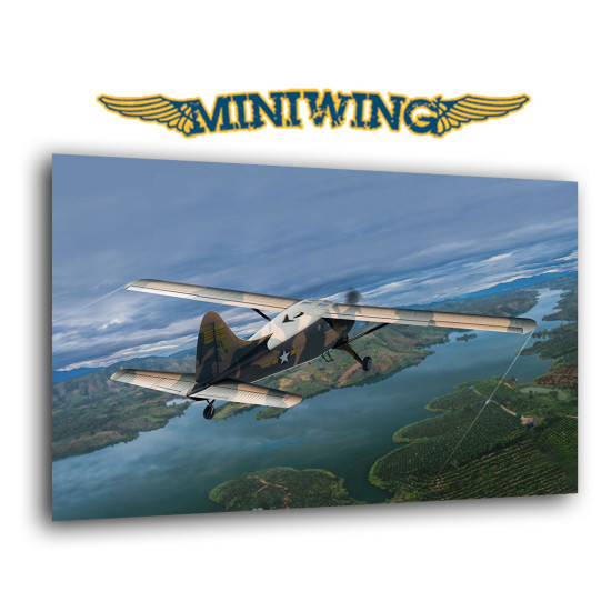 Miniwing 360 1/144 De Havilland Canada L-20a Beaver In Vietnam War Aircraft