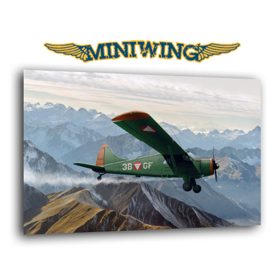 Miniwing 361 1/144 De Havilland Canada U-6a / European Service Aircraft