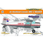 Miniwing 365 1/144 De Havilland Canada Dhc-2 Beaver / Civilian Users Aircraft