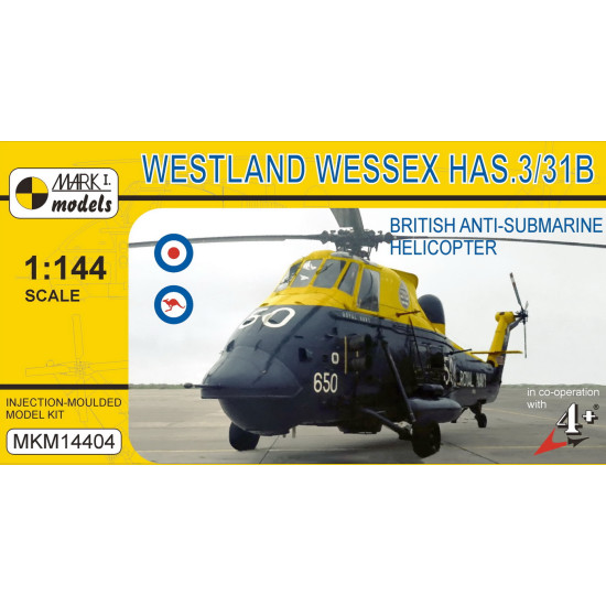 Mark I Mkm144004 1/144 Westland Wessex Has.1/Has.31a Anti-submarine Helicopter